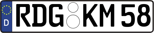 RDG-KM58