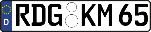 RDG-KM65