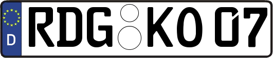 RDG-KO07