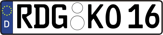 RDG-KO16