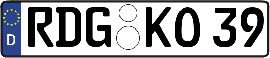RDG-KO39