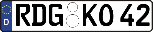 RDG-KO42