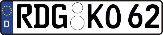RDG-KO62