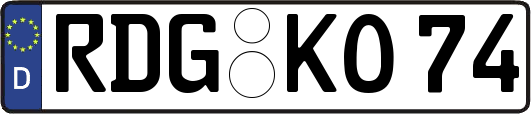 RDG-KO74