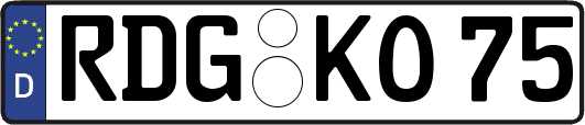 RDG-KO75