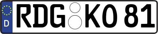 RDG-KO81