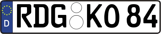 RDG-KO84