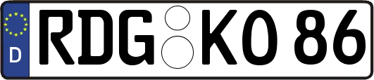 RDG-KO86