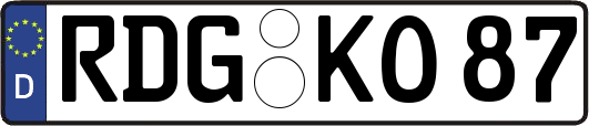 RDG-KO87