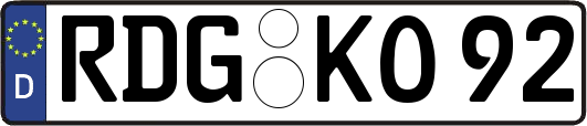 RDG-KO92