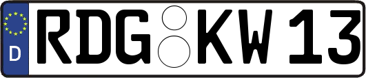 RDG-KW13