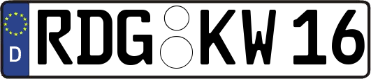 RDG-KW16
