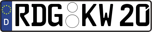 RDG-KW20