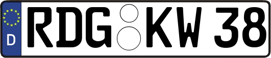 RDG-KW38