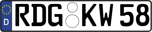 RDG-KW58
