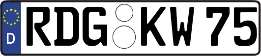 RDG-KW75