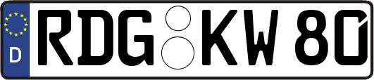RDG-KW80