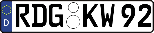 RDG-KW92
