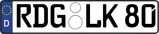 RDG-LK80