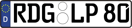 RDG-LP80