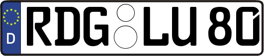 RDG-LU80
