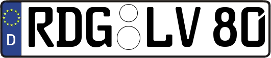 RDG-LV80