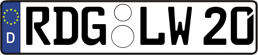 RDG-LW20