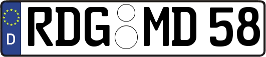 RDG-MD58