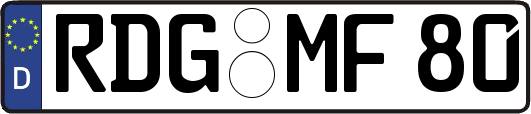 RDG-MF80