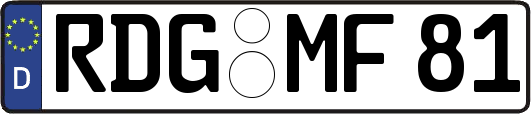RDG-MF81