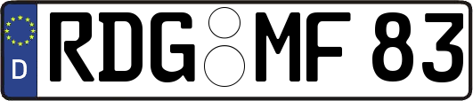 RDG-MF83