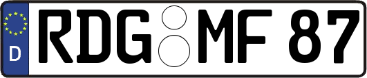 RDG-MF87