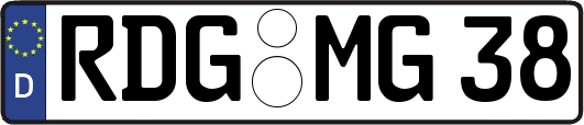 RDG-MG38