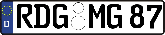 RDG-MG87