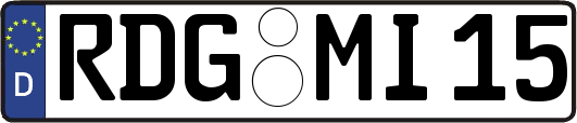 RDG-MI15
