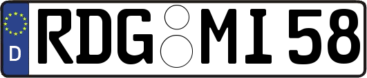 RDG-MI58