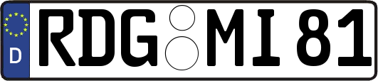 RDG-MI81