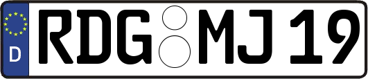 RDG-MJ19