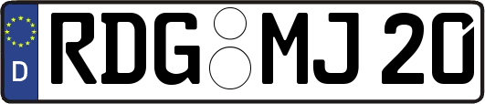 RDG-MJ20