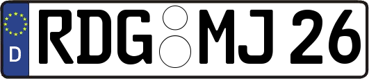 RDG-MJ26