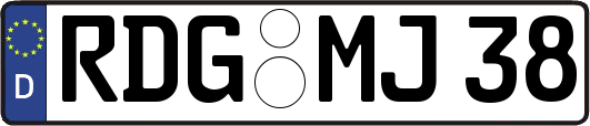 RDG-MJ38