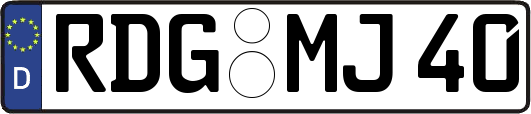 RDG-MJ40