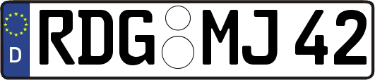 RDG-MJ42