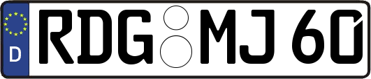 RDG-MJ60