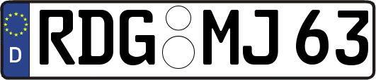 RDG-MJ63