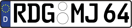 RDG-MJ64