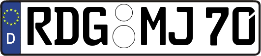 RDG-MJ70