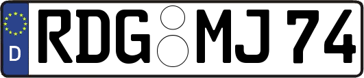 RDG-MJ74