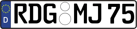RDG-MJ75