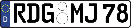 RDG-MJ78
